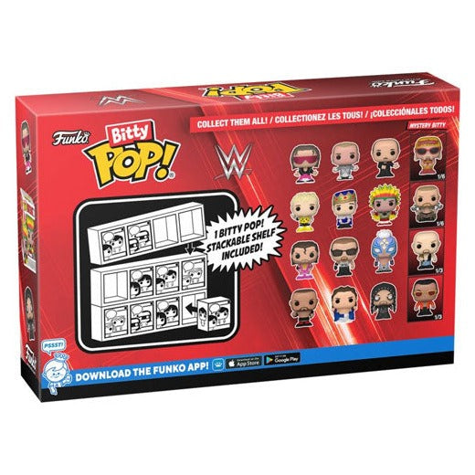 WWE - Dusty Rhodes Bitty Pop! 4-Pack