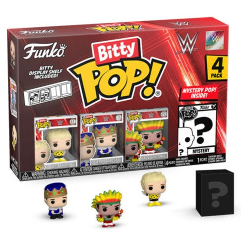 WWE - Dusty Rhodes Bitty Pop! 4-Pack