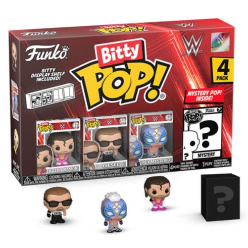 WWE - Razor Ramon Bitty Pop! 4-Pack