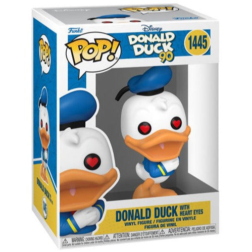 Donald Duck: 90th Anniversary - Donald Duck (Heart Eyes) Pop! Vinyl