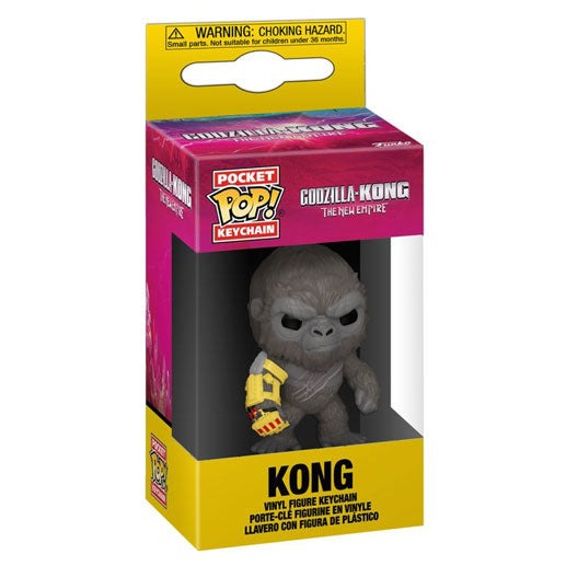 Godzilla vs Kong: The New Empire - Kong with Mechanical Arm Pop! Keychain