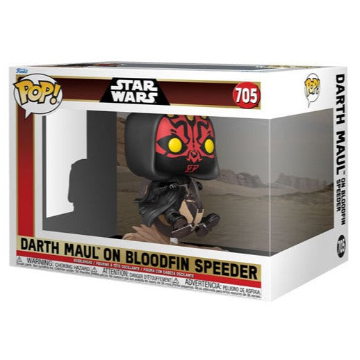 Star Wars: Phantom Menace 25th Anniversary - Darth Maul on Bloodfin Pop! Ride