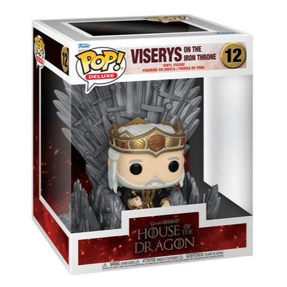 House of the Dragon - Viserys on Throne Pop! Deluxe