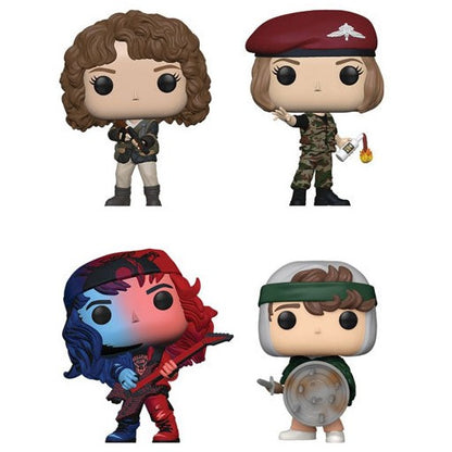 Stranger Things - Nancy, Robin, Eddie & Dustin US Exclusive Pop! 4-Pack