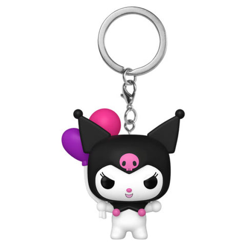 Image of Hello Kitty - Kuromi (Balloons) US Exclusive Pocket Pop! Keychain