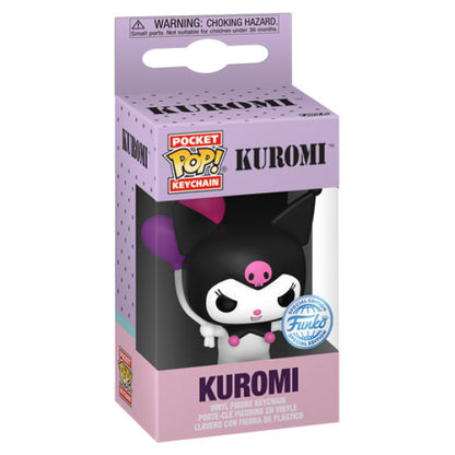 Hello Kitty - Kuromi (Balloons) US Exclusive Pocket Pop! Keychain