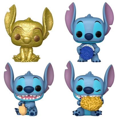 Lilo & Stitch - Stitch Happy Hanukkah Box Pocket Pop! Vinyl 4 Pack