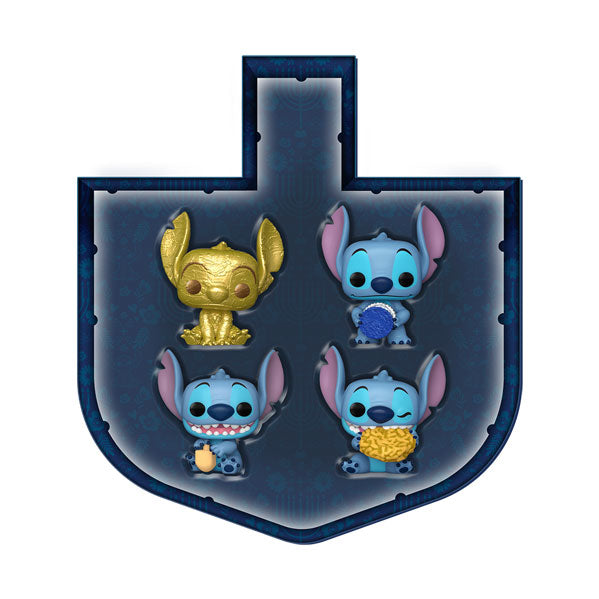 Lilo & Stitch - Stitch Happy Hanukkah Box Pocket Pop! Vinyl 4 Pack