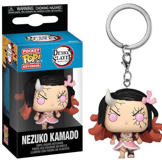 Demon Slayer - Nezuko Kamado (Demon Form) Pop! Pocket Keychain