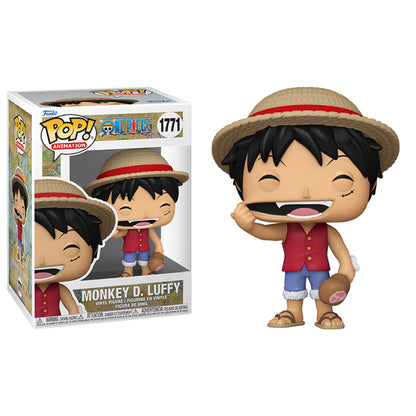 One Piece - Monkey D Luffy Mouth Stretch & Meat Pop! Vinyl