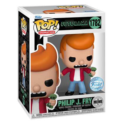 Futurama - Philip J. Fry "Shut Up and Take My Money" Meme US Exclusive Pop! Vinyl