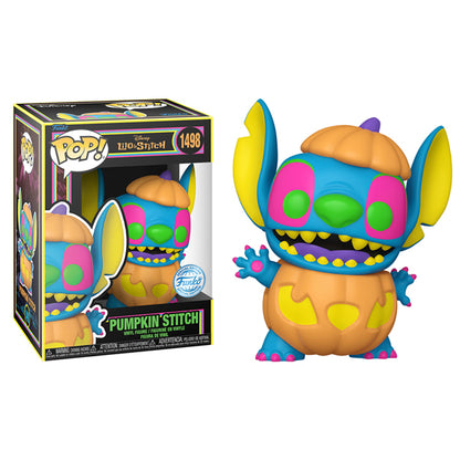 Lilo & Stitch - Pumpkin Stitch Blacklight US Exclusive Pop! Vinyl