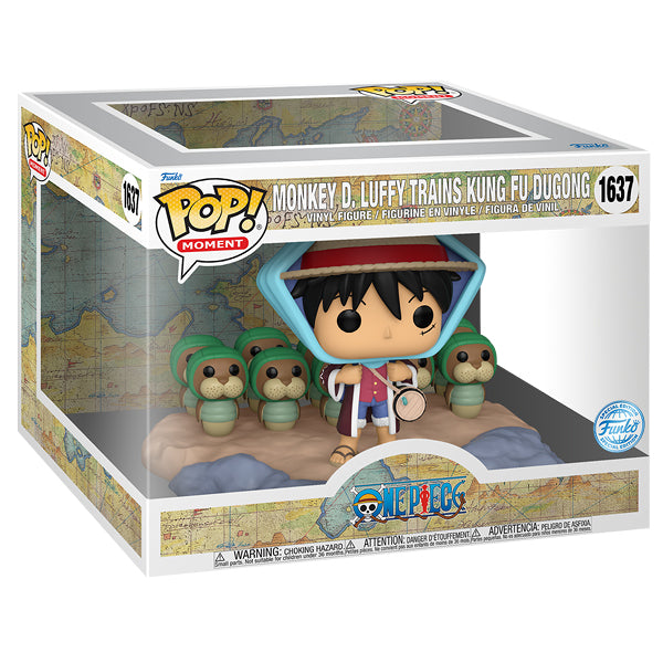 One Piece - Monkey D. Luffy Trains Kung Fu Dugong Pop! Moment Vinyl