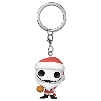 The Nightmare Before Christmas - Santa Jack (with Jack-O-lantern) US Exclusive Pop! Keychain