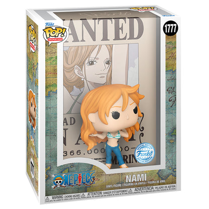 One Piece - Nami Wanted Poster US Exclusive Pop! Cover