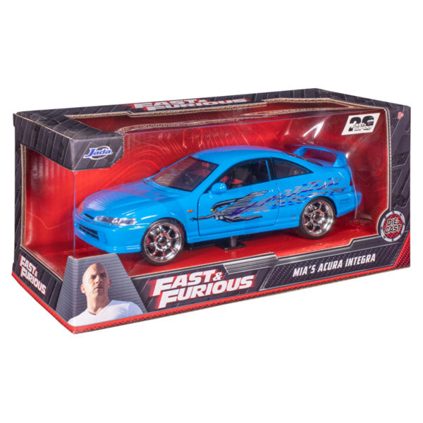 Fast and the Furious - 1995 Mia's Honda Acura Integra LS 1:24 Scale Hollywood Ride