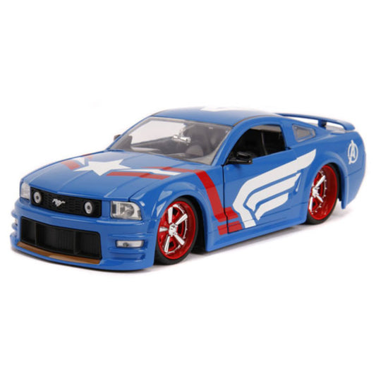 Captain America - 2006 Ford Mustang GT 1:24 Scale Hollywood Ride