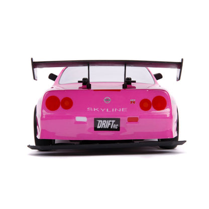 Hello Kitty - 2002 Nissan Skyline GT-R (BNR34) 1:10 Scale Remote Control Car