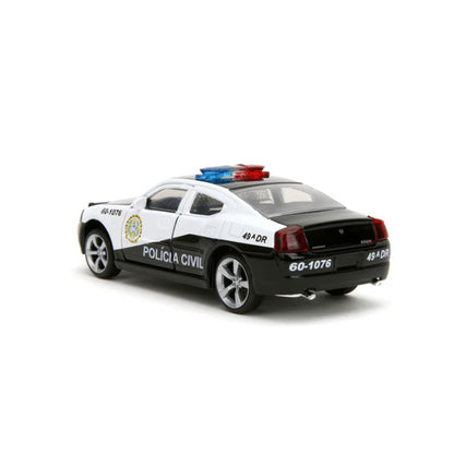 Fast & Furious 5 - 2006 Dodge Charger Police Car 1:32 Scale Hollywood Rides Diecast Vehicle