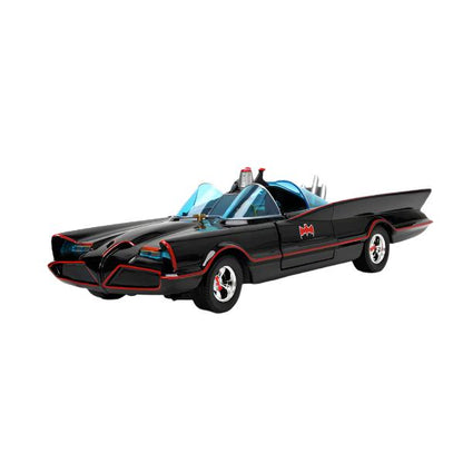 Batman (TV) - Classic Batmobile with 4 Figures 1:24 Scale Set