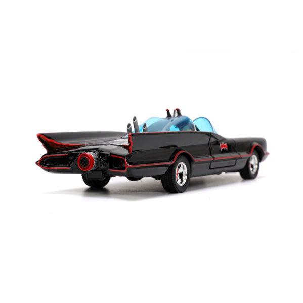 Batman (TV) - Classic Batmobile with 4 Figures 1:24 Scale Set