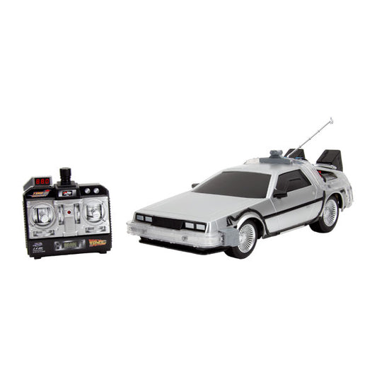 Back to the Future - Time Machine Remote Control 1:16 Scale Vehicle (with Light Up Function)