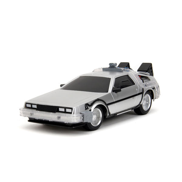 Back to the Future - Time Machine Remote Control 1:16 Scale Vehicle (with Light Up Function)