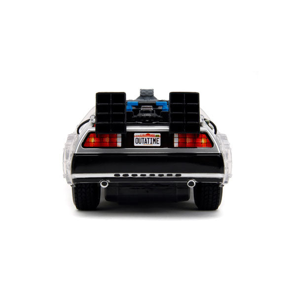 Back to the Future - Time Machine Remote Control 1:16 Scale Vehicle (with Light Up Function)