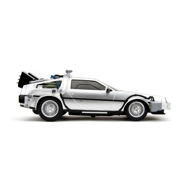 Back to the Future - Time Machine Remote Control 1:16 Scale Vehicle (with Light Up Function)