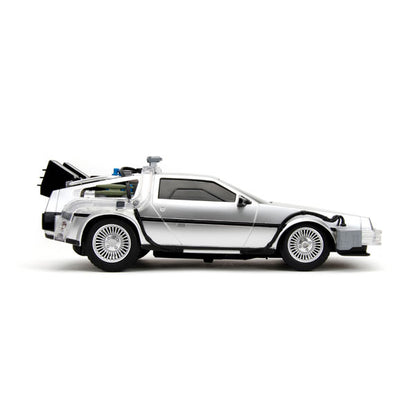 Back to the Future - Time Machine Remote Control 1:16 Scale Vehicle (with Light Up Function)