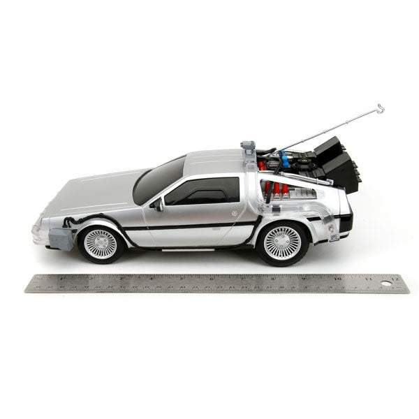 Back to the Future - Time Machine Remote Control 1:16 Scale Vehicle (with Light Up Function)