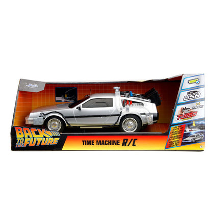 Back to the Future - Time Machine Remote Control 1:16 Scale Vehicle (with Light Up Function)