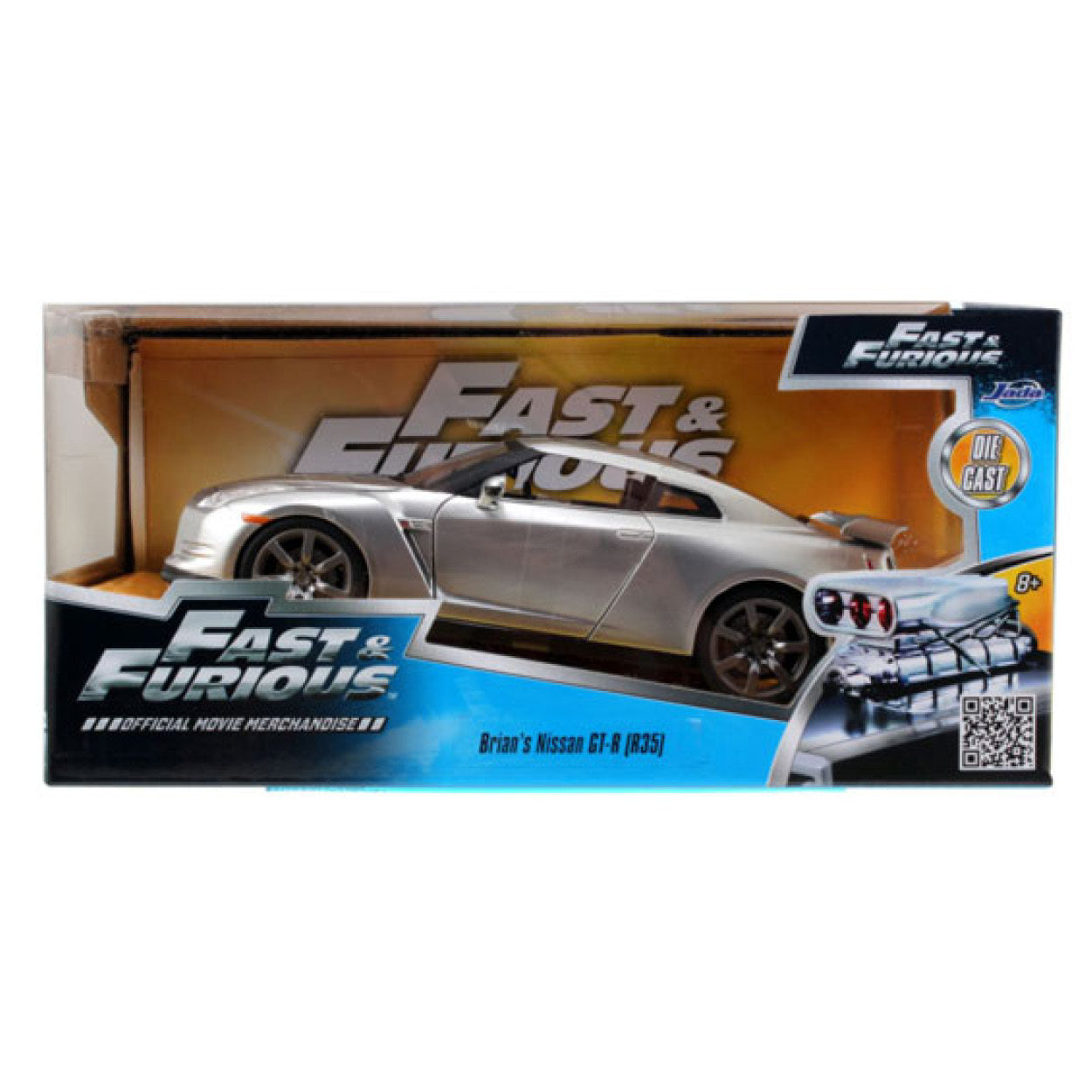 Fast and Furious 5 - 2009 Brian's Nissan R35 1:24 Scale Hollywood Ride