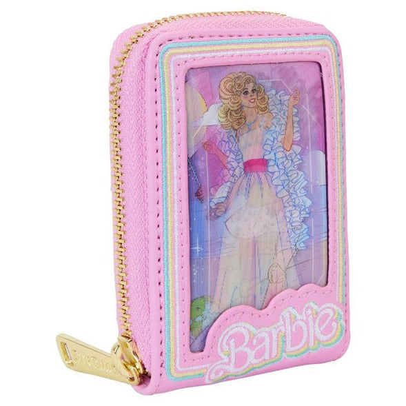 Loungefly - Barbie - 65th Anniversary Doll Box Triple Lenticular Zip Around Wallet