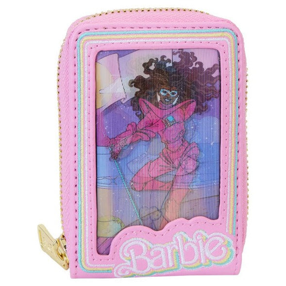 Loungefly - Barbie - 65th Anniversary Doll Box Triple Lenticular Zip Around Wallet