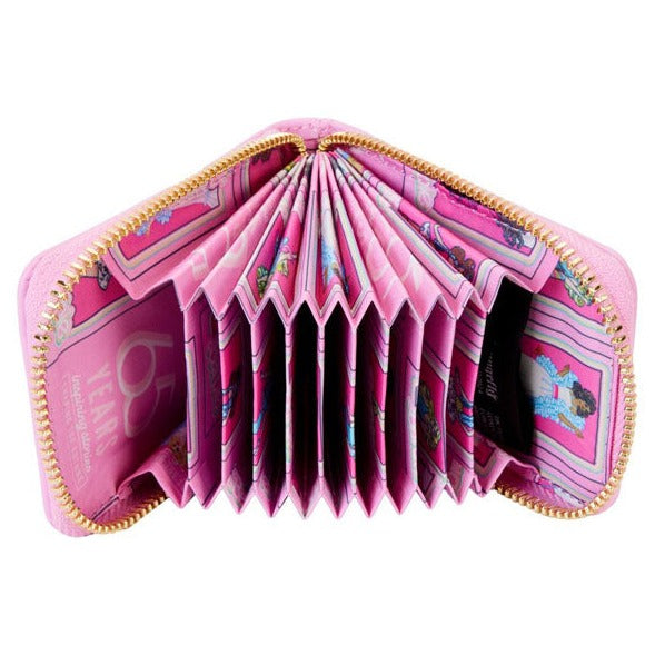 Loungefly - Barbie - 65th Anniversary Doll Box Triple Lenticular Zip Around Wallet