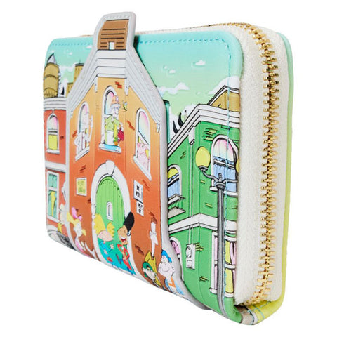 Image of Loungefly - Hey Arnold - House Zip Around Wallet