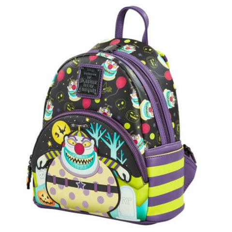 Image of Loungefly - Nightmare Before Christmas - Clown US Exclusive Mini Backpack