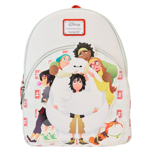 Loungefly - Big Hero 6 - 10th Anniversary Baymax Gang Mini Backpack