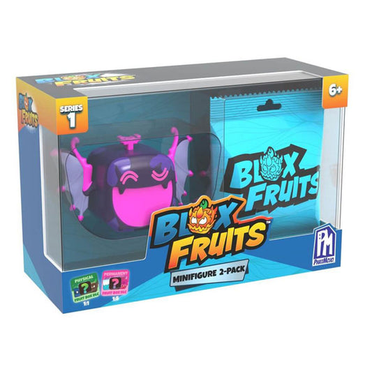 BLOX FRUITS 1.5 Inch Mini Figure 2 Pack with DLC Code