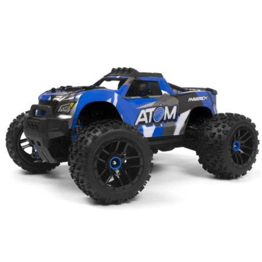 Maverick 1/18 Atom RTR 4WD Electric RC Monster Truck - Blue