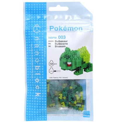 Nanoblock - Pokemon Bulbasaur