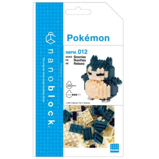 Nanoblock - Pokemon Snorlax