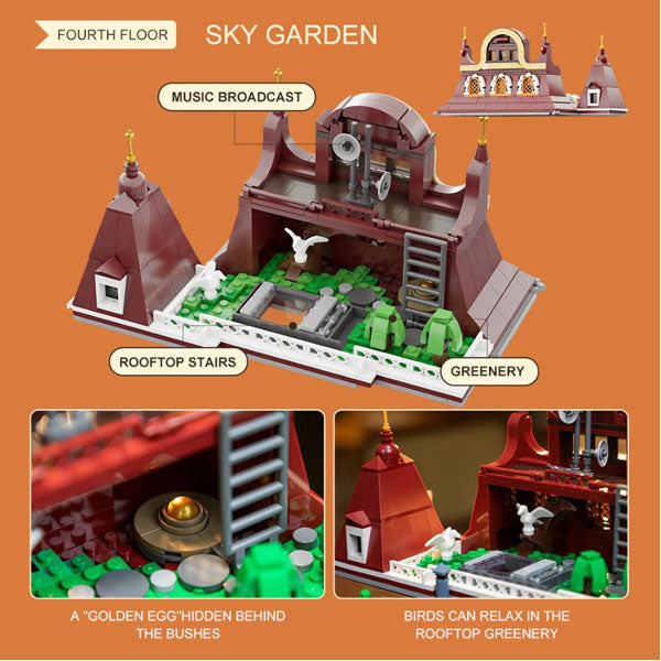 Joyside Series - Bakery Construction Set (2663 pc)