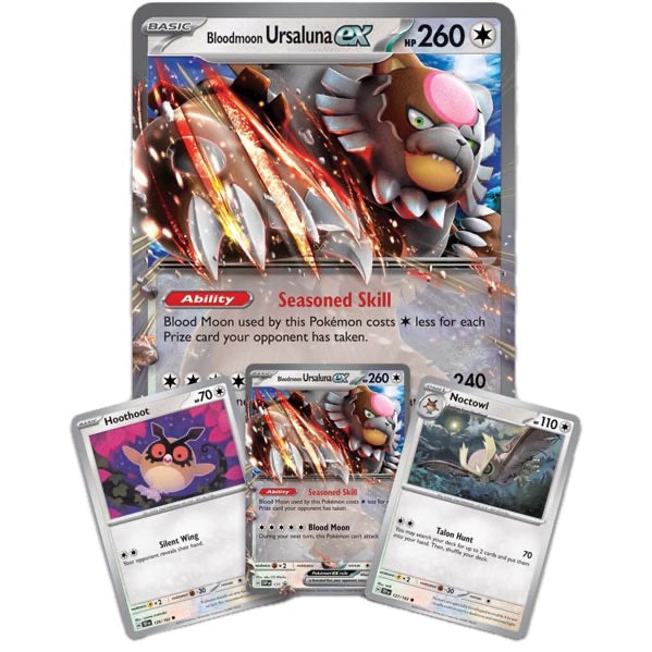 POKEMON TCG Bloodmoon Ursaluna ex Box