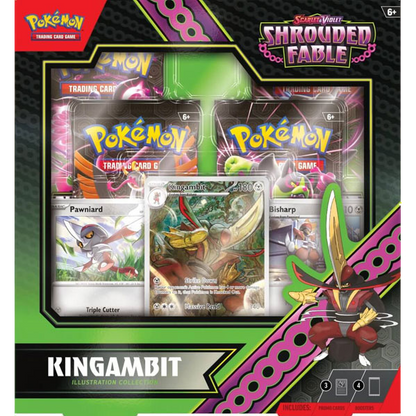 POKEMON TCG Scarlet & Violet 6.5 Shrouded Fable Kingambit Illustration Collection