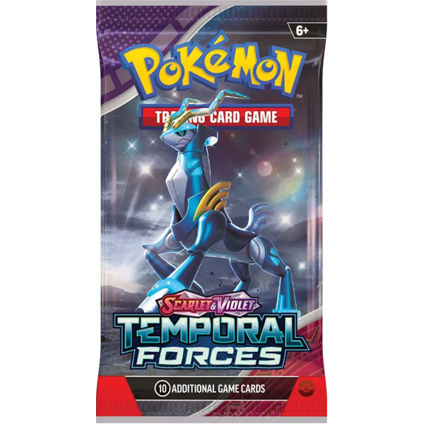 POKEMON TCG Scarlet & Violet 5 Temporal Forces Boosters x 4 (Art Set)