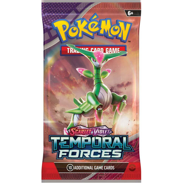 POKEMON TCG Scarlet & Violet 5 Temporal Forces Boosters x 4 (Art Set)