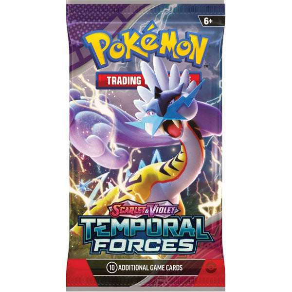 POKEMON TCG Scarlet & Violet 5 Temporal Forces Boosters x 4 (Art Set)