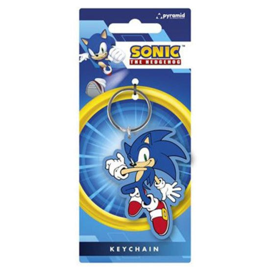 Sonic the Hedgehog - Sonic Rubber Keychain – Gametraders Rouse Hill